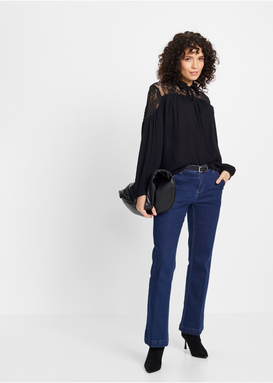 Blouse à dentelle