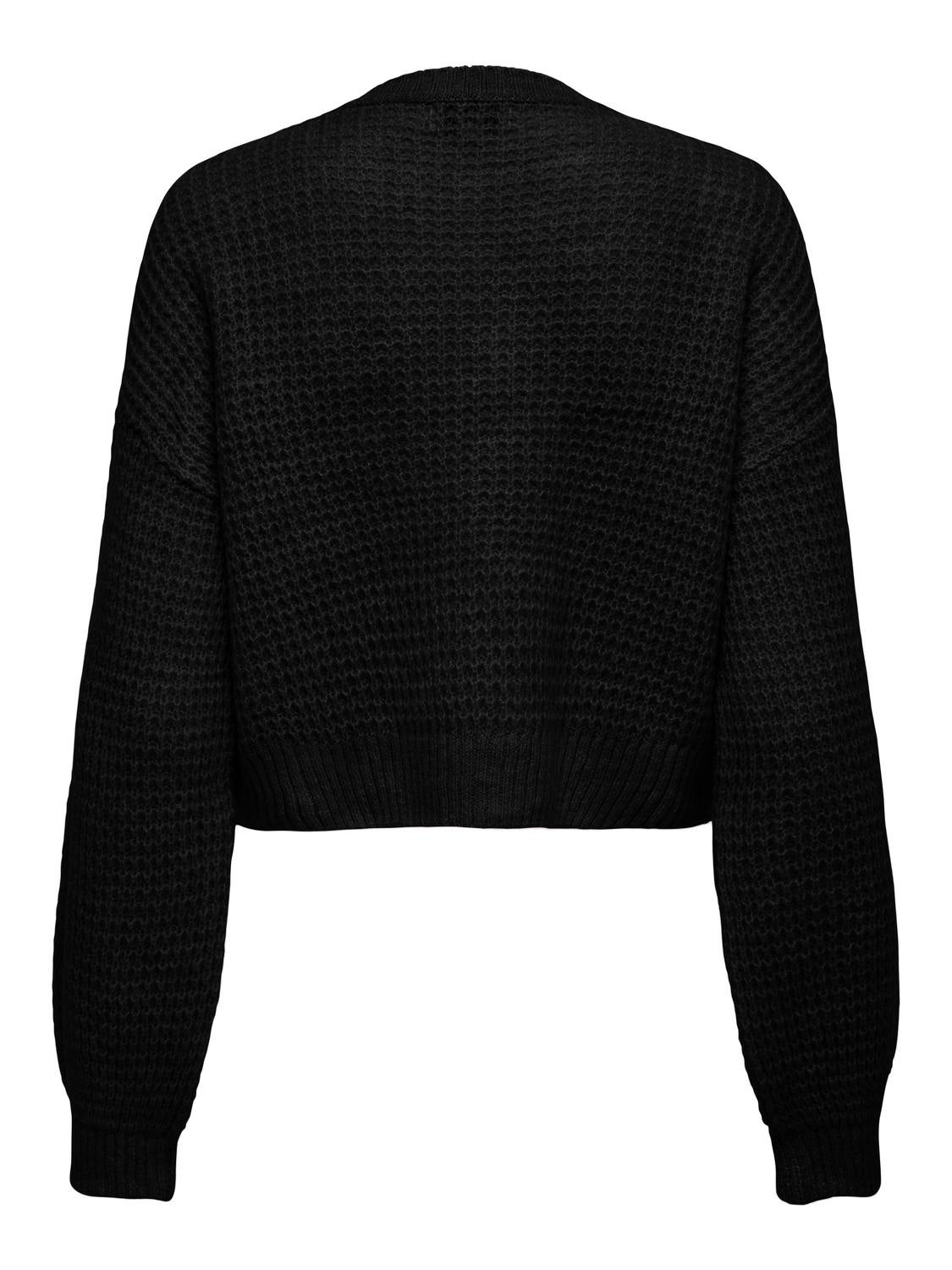 ONLMIKANI Strickpullover Black