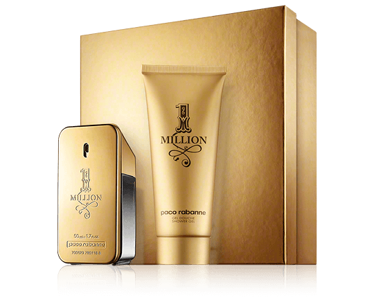 Paco Rabanne 1 Million Set mit Shower Gel 50ml-100ml