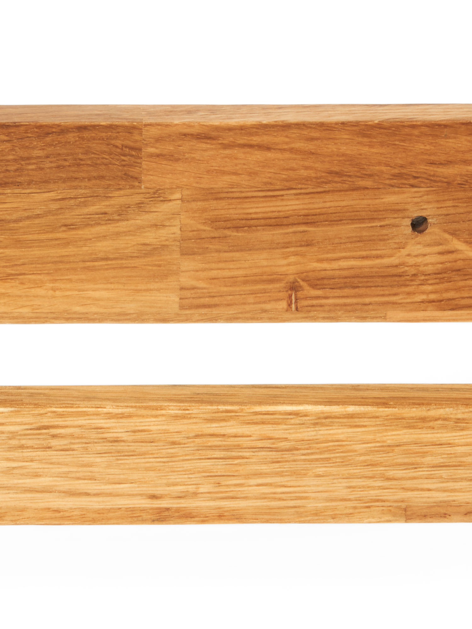 Væghængt magasinholder | Egetræ. 80 x 7 x 27 cm. | Medium Wood