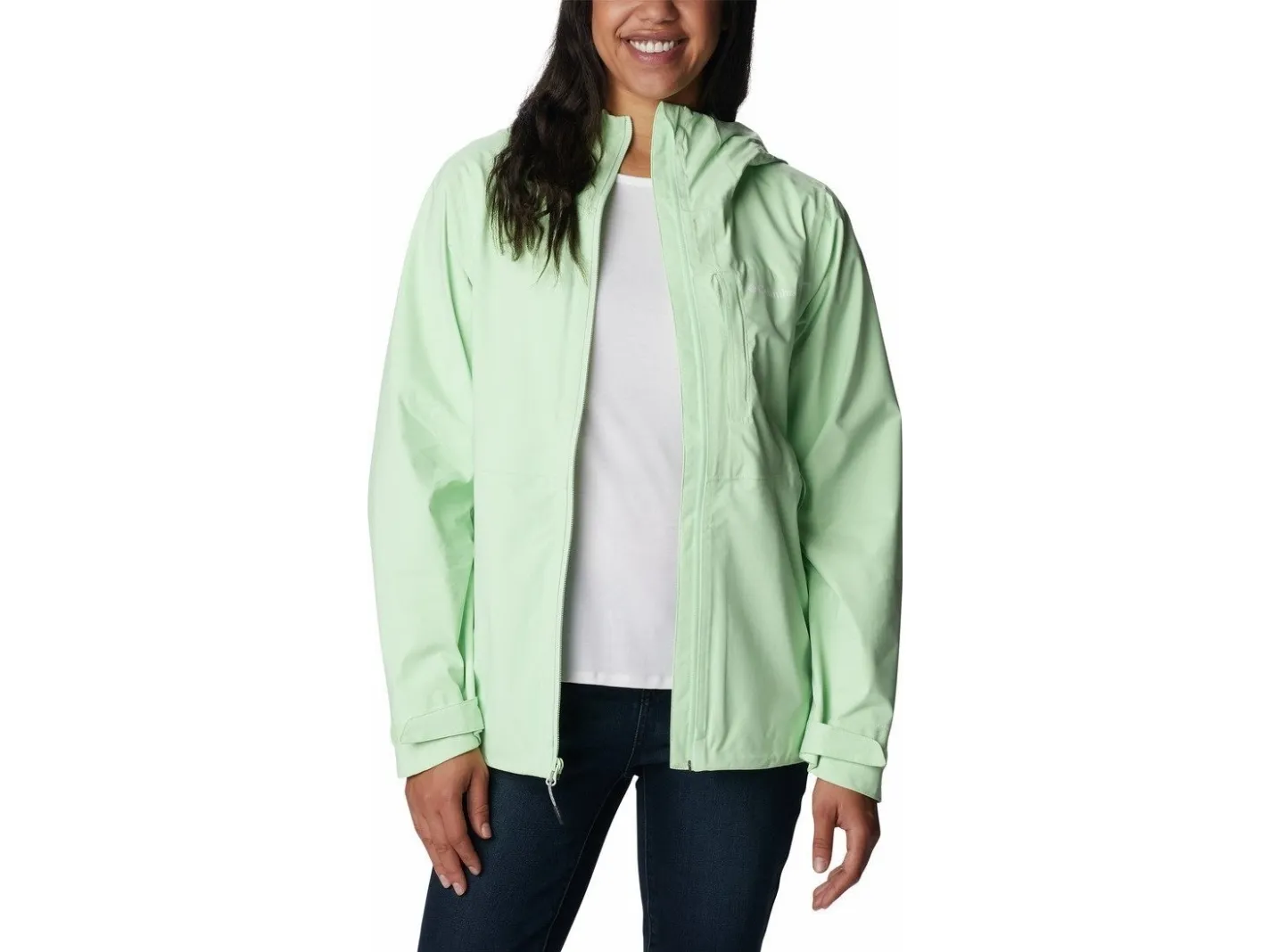 Columbia Regnjakke Columbia Omni-Tech Ampli-Dry Shell Dame M