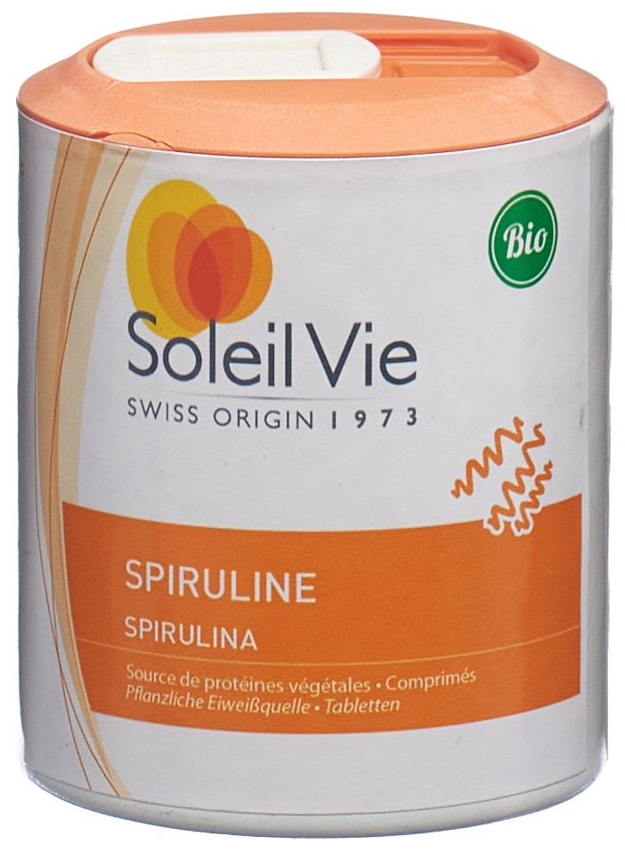 SOLEIL VIE Spirulina Tabl 500 mg aus biologischer Wasserkultur 180 Stk