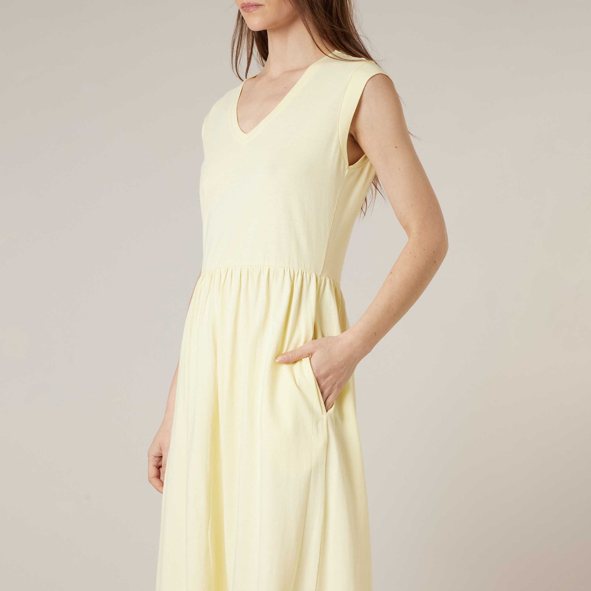 Robe Femme jaune