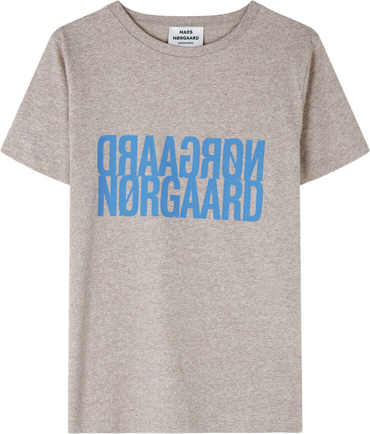 Mads Nørgaard - Copenhagen Single Organic Trenda P Tee Grå