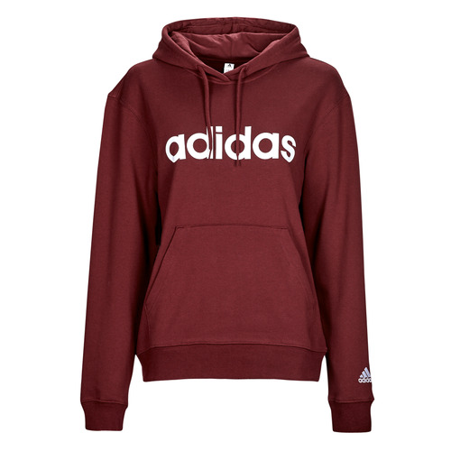 Adidas Sportswear - LIN FT HD - Marron / Blanc