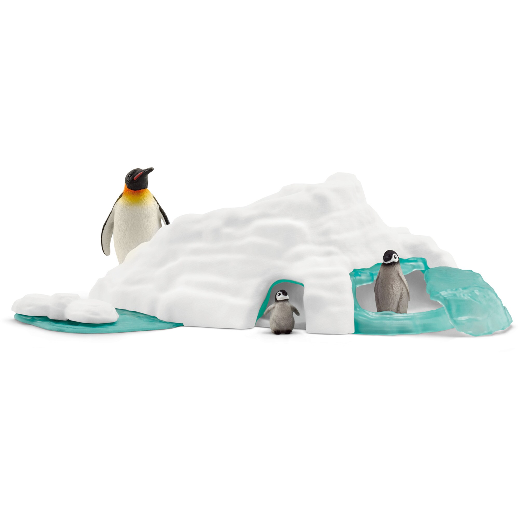 Schleich Spielfigur Wild Life Pinguin-Familienspaß