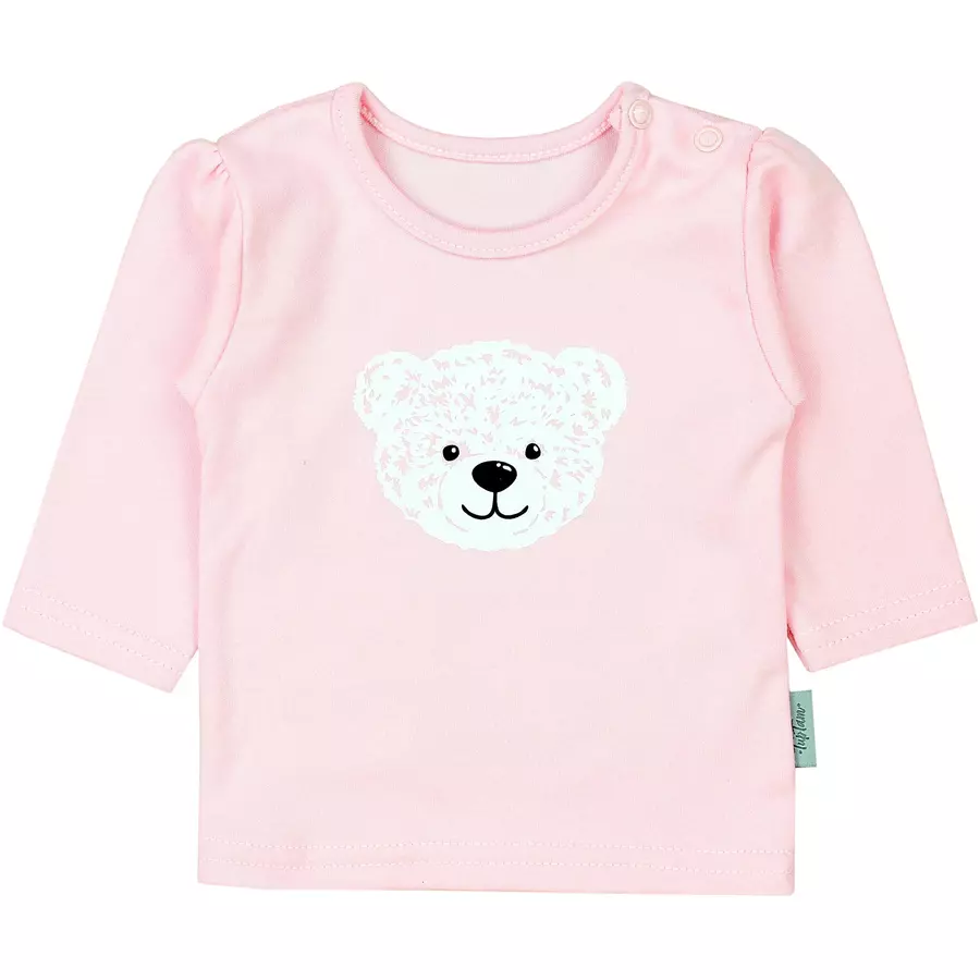 TupTam Baby Mädchen Langarmshirt 5er Set rosa Modell 1