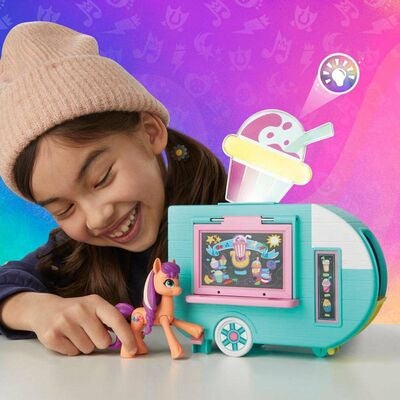 My Little Pony Sunny Starscout Lekesett Smoothie Truck