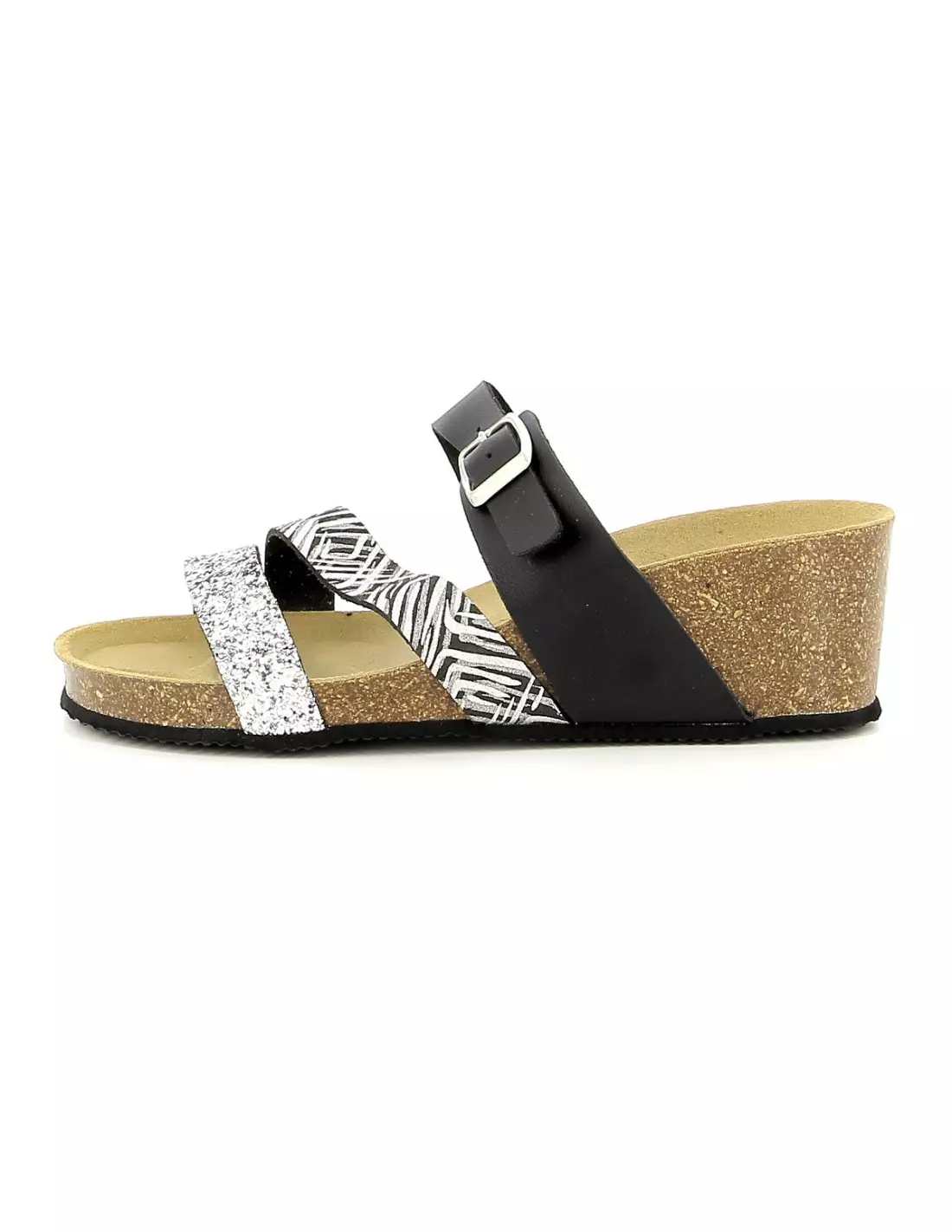 AUTENTI 10229 - Mules & sabots Noirmulti