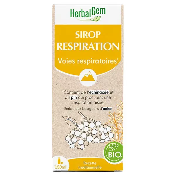 Xarope Orgânico Herbalgem para as Vias Aéreas 150ml