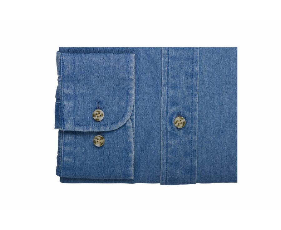 Chemise jean Denim - Poche poitrine - JACQUIN