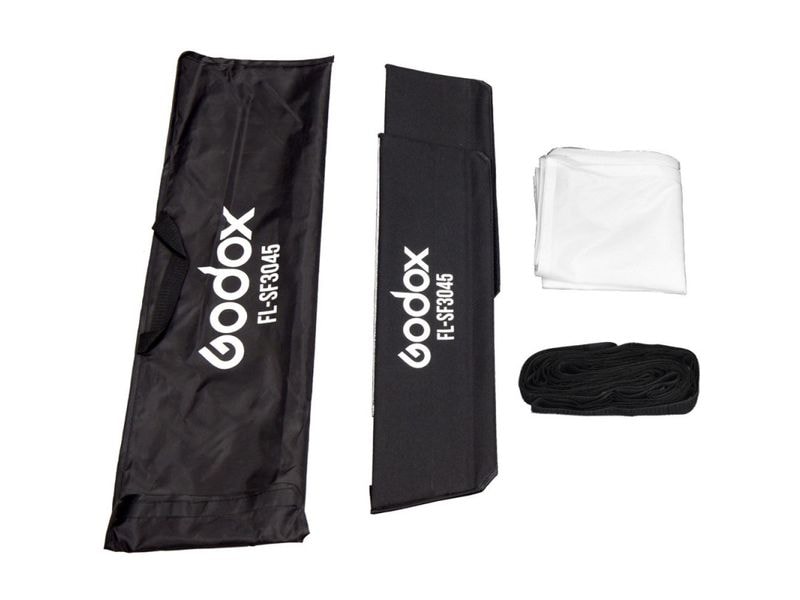 Godox Softbox FL-SF3045 mit Gitter/Diffusor/Tragetasche Softbox mit Gitter, Diffusor und Tragetasche für flexibles LED-Lichtpanel FL60
