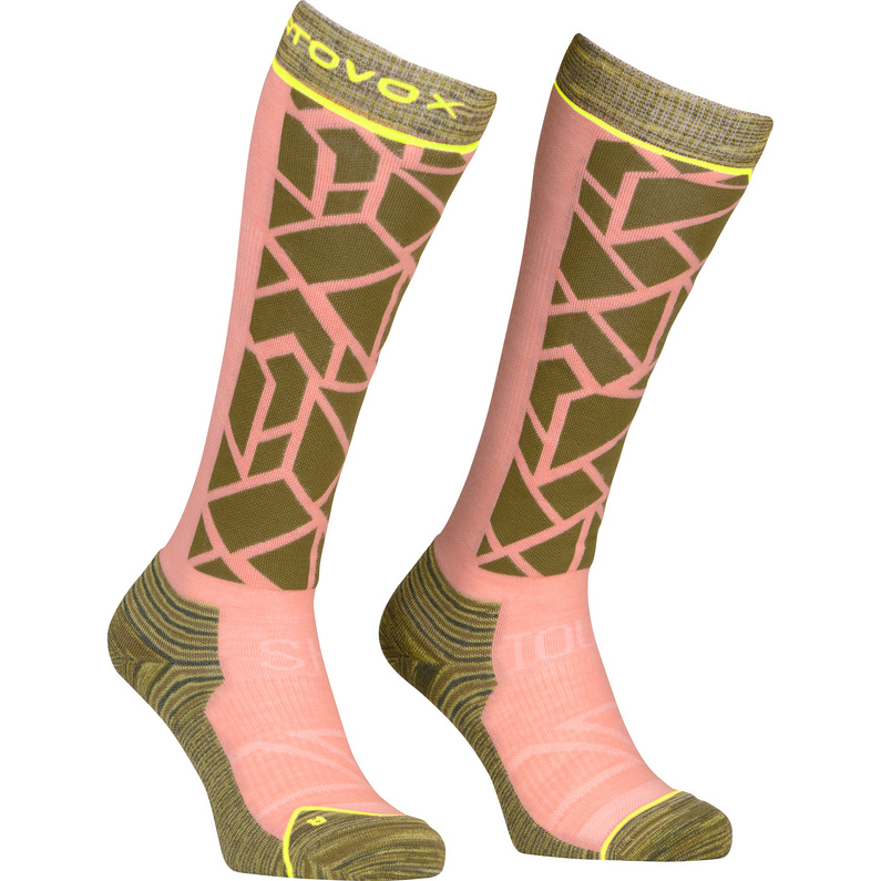 Ortovox Damen Ski Tour Comp Long Socken