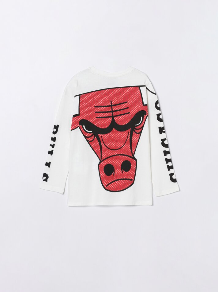 Camisa do Chicago Bulls da NBA - Branca