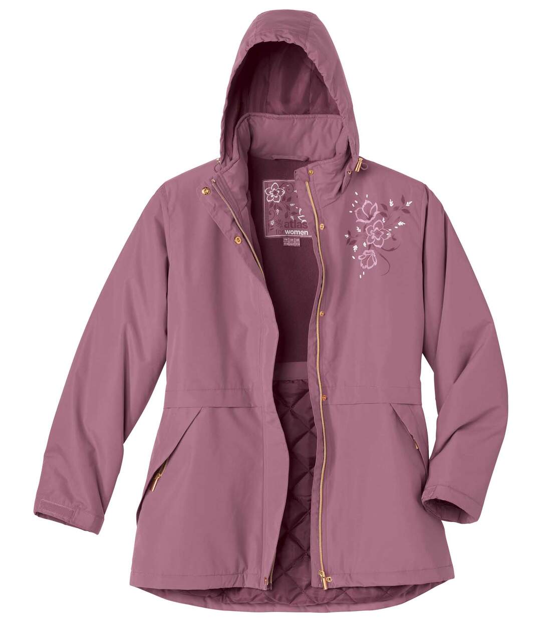 Parka à Capuche Mi-saison