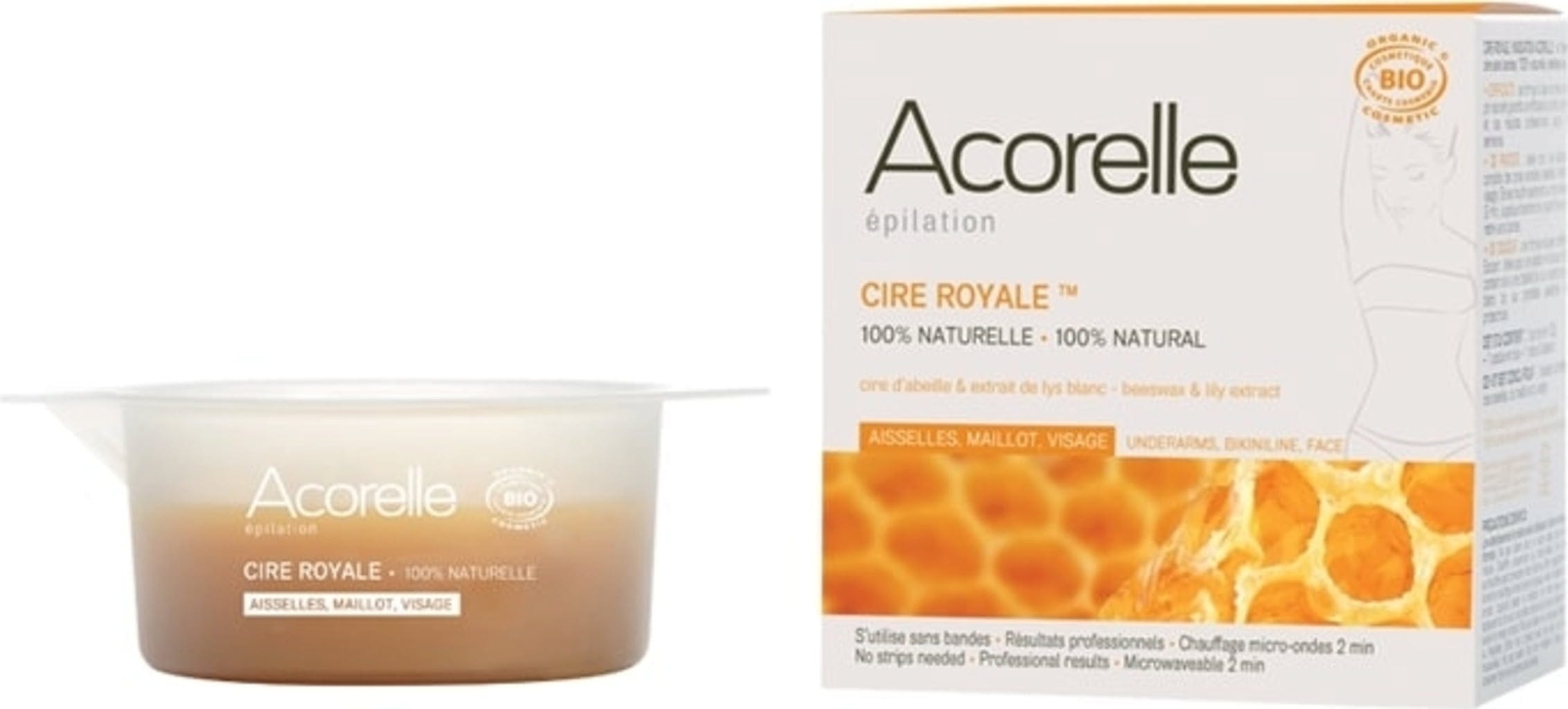 Acorelle  Cire Royal Warmwachs, 100 g