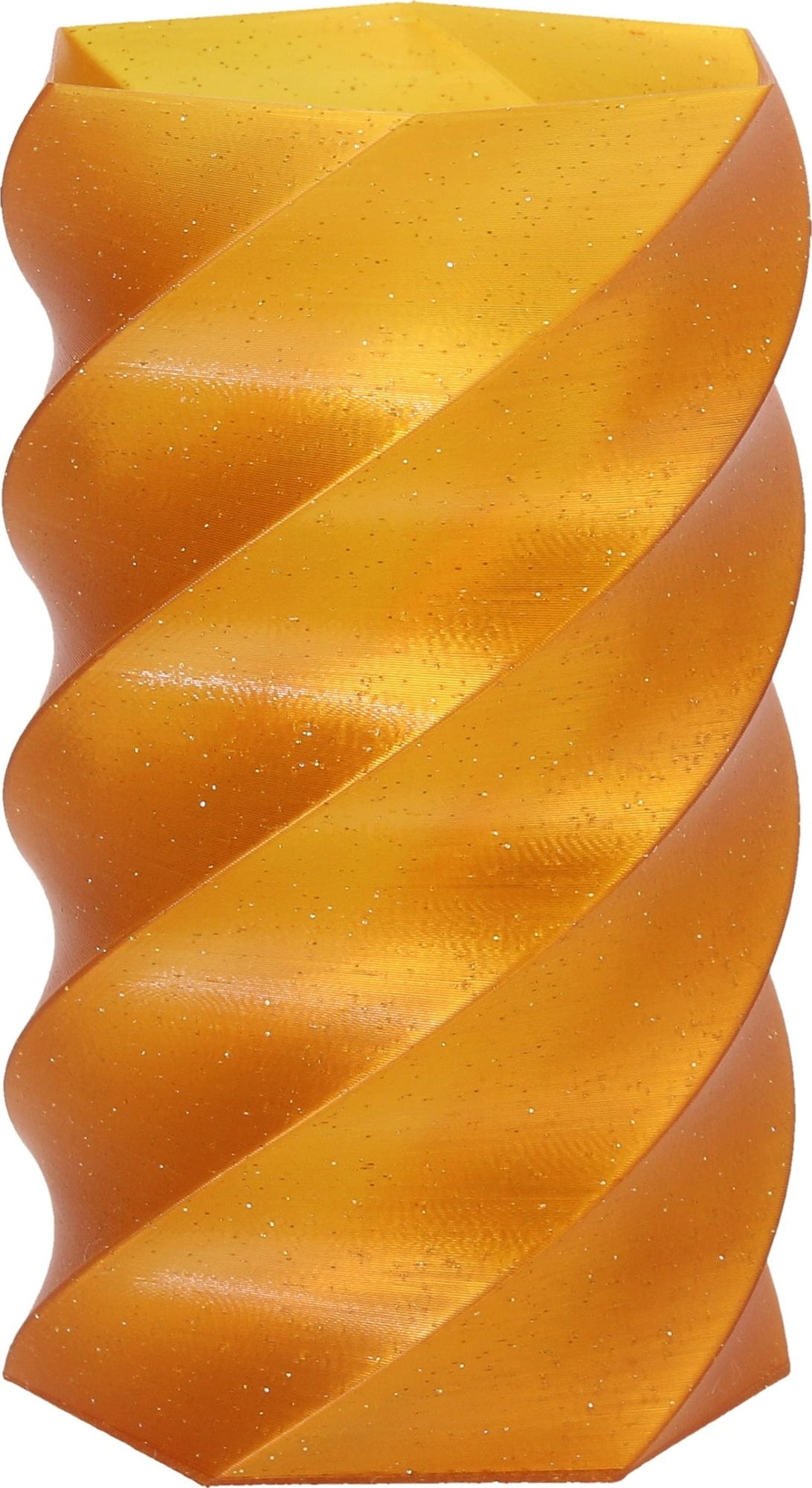 3DJAKE  ecoPLA Sparkling Gold, 1,75 mm / 1000 g    Allround-PLA Filament mit Glitzer