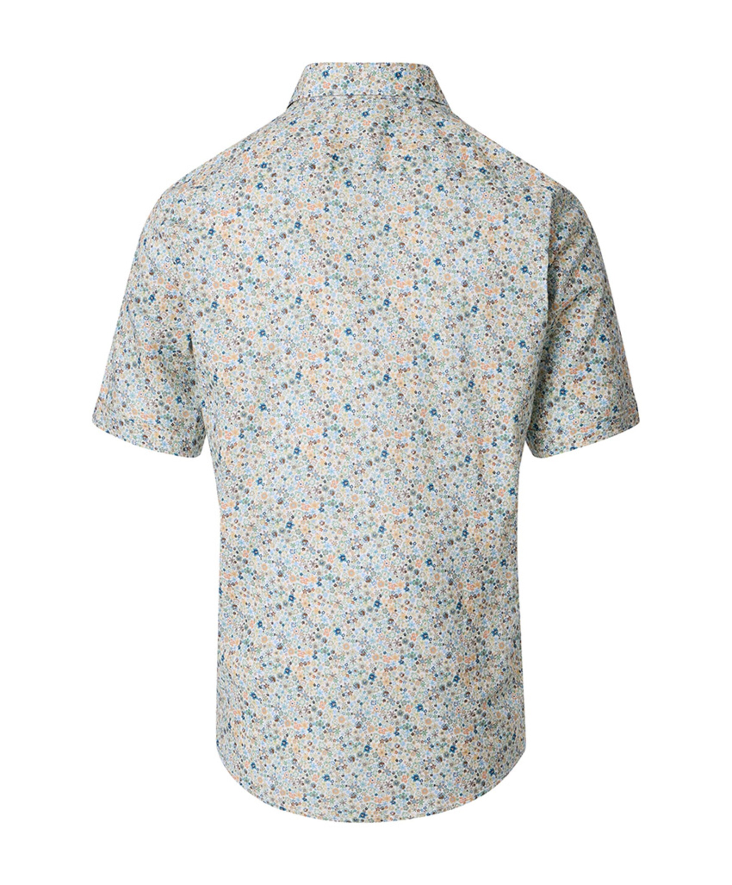 CASAMODA Heren overhemd korte mouw multicolor