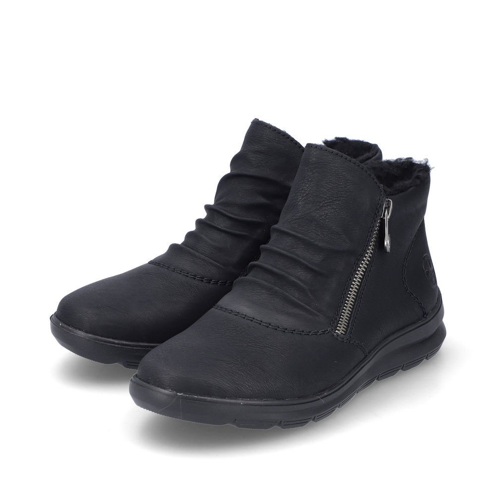 Rieker Damen-Stiefelette Schwarz