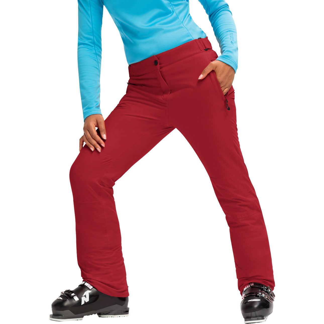 Maier Sports Vroni Slim 2.0 Skihose Damen salsa