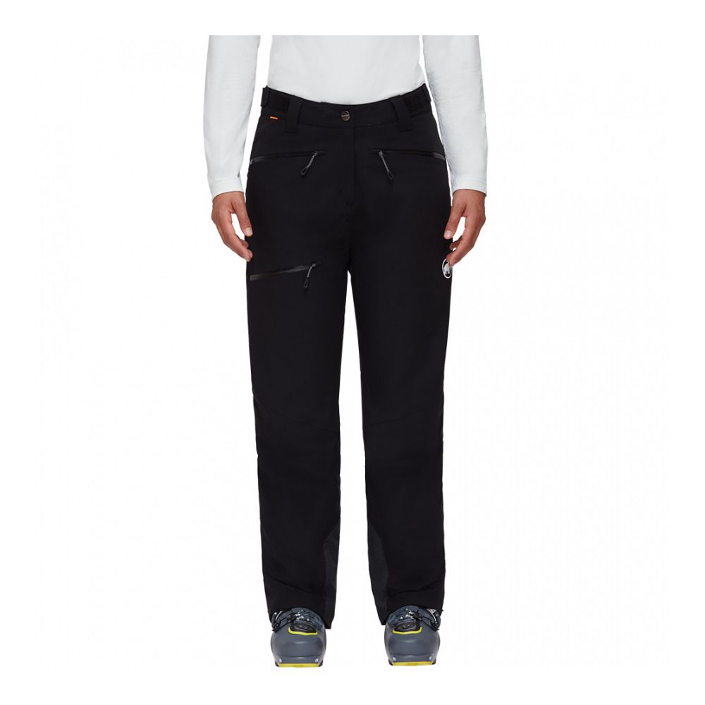 Mammut STONEY HS THERMO - Pantalon ski Femme black/white