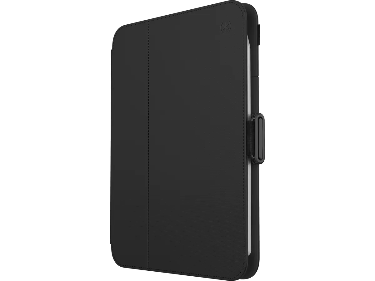 iPad Mini 7 (2024) / Mini 6 (2021) Balance Folio Antimikrobielle Leder Tasche Smart Cover Hülle (142573-1050) - Schwarz