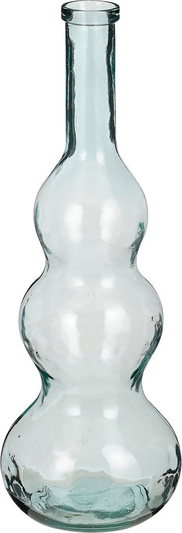 Mica Decorations vaas Benito transparant D 26,5 H 75 cm