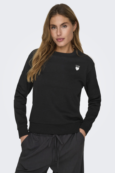 Jacqueline de Yong zwarte dames sweater