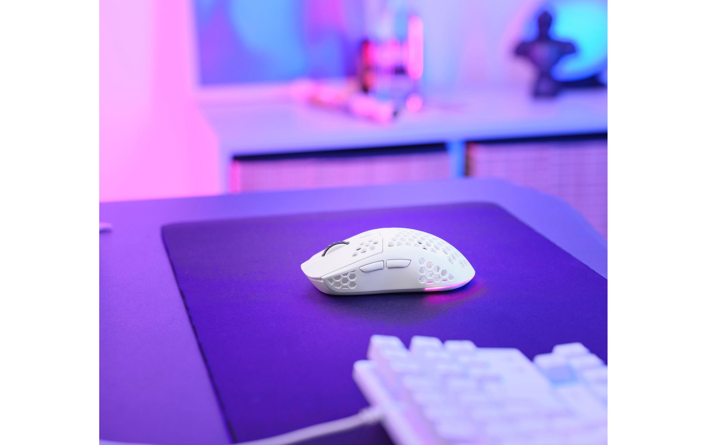 Gaming-Maus GXT929 Helox WeissPräzise Gaming Maus mit LED-Beleuchtung
