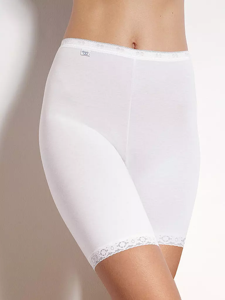 SLOGGI Unterhose mit Bein BASIC+ 2-er Pkg. white weiss
