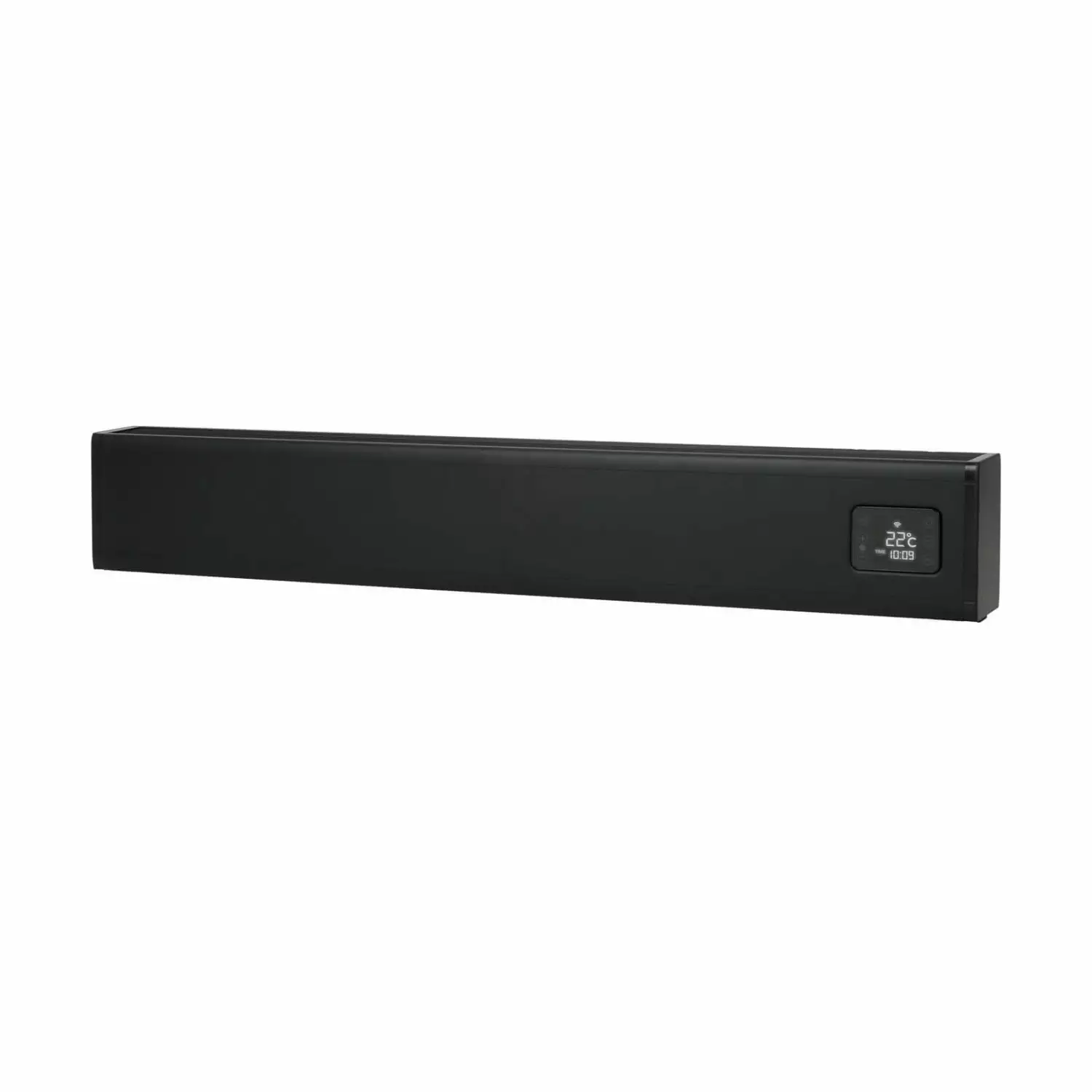 EUROM Alutherm Baseboard 2000 Wi-Fi Black Convectorkachel - 2000W - 60m3