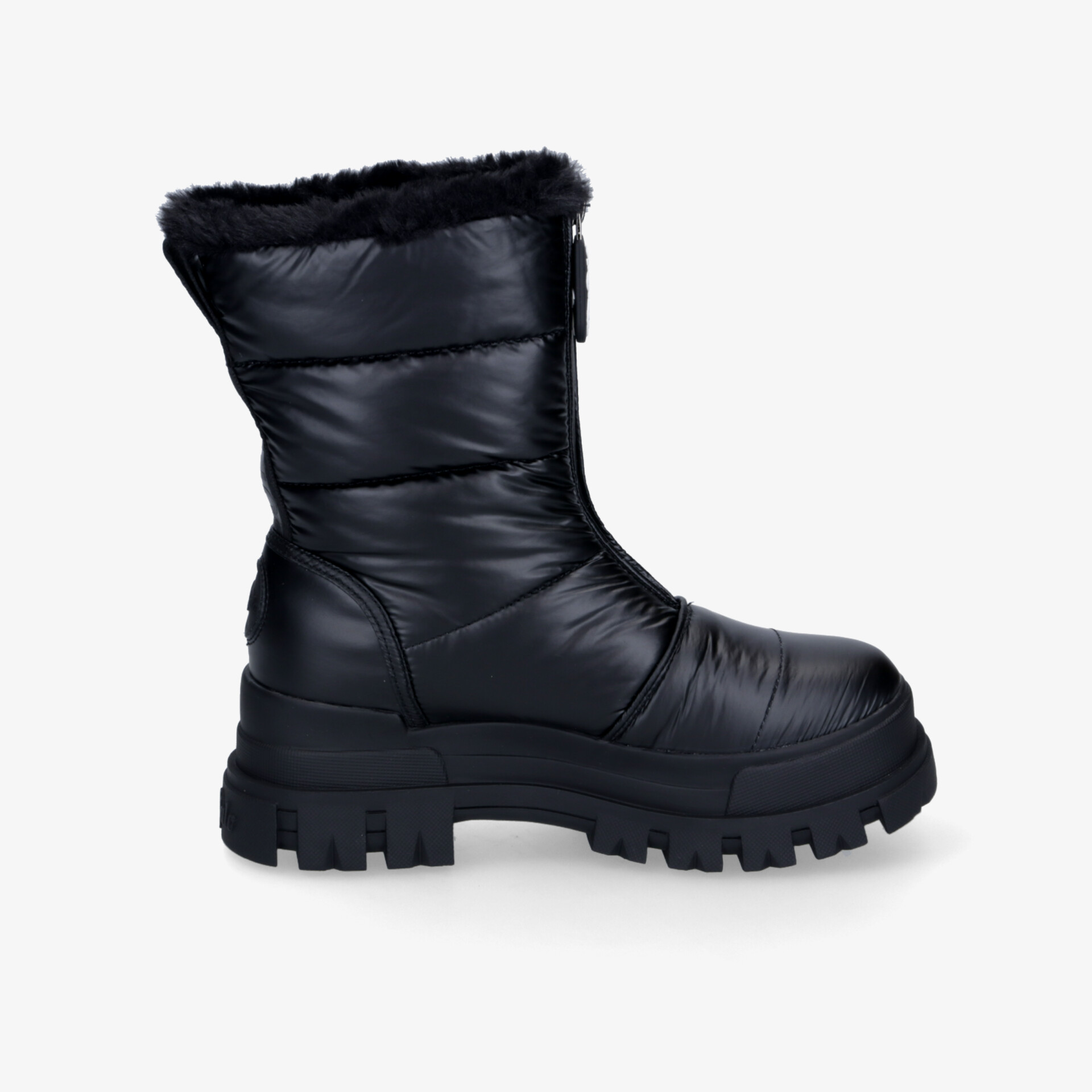 Buffalo Aspha Quilt Damen Biker Boots schwarz