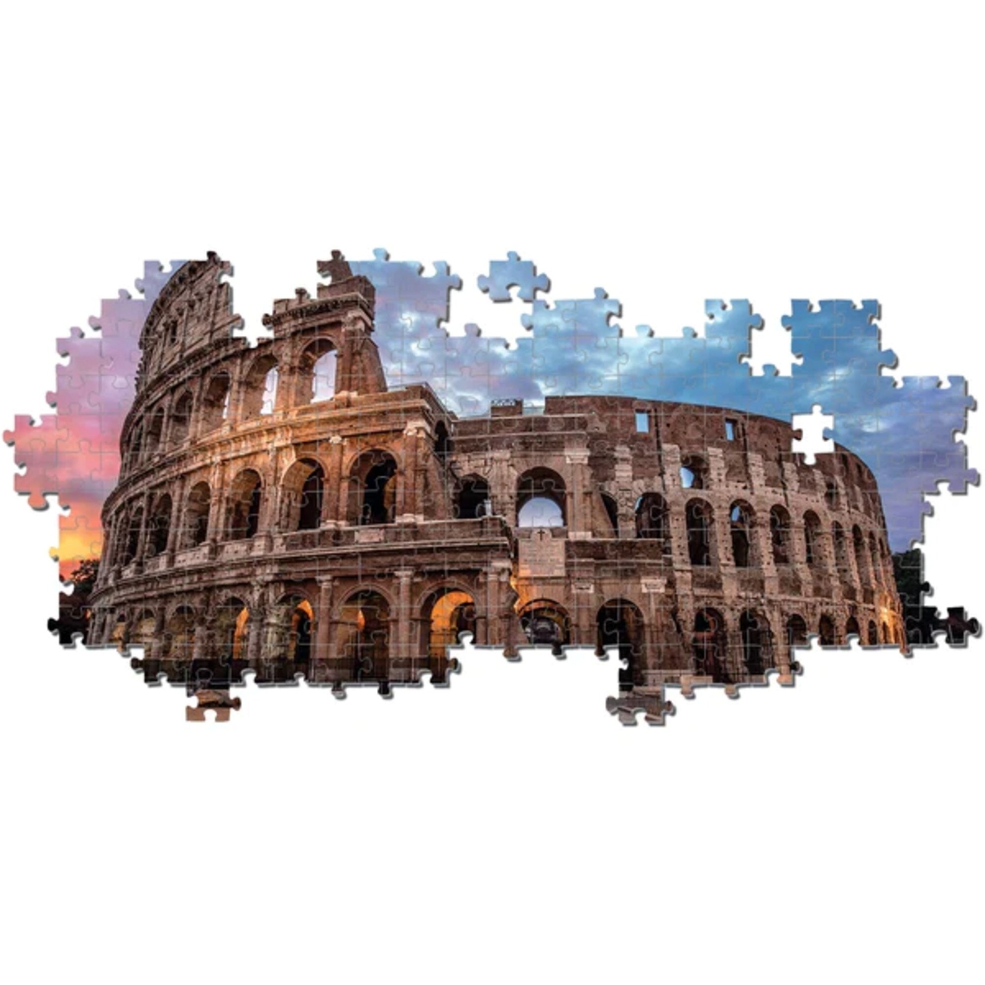 Clementoni Puzzle High Quality Collection- Sonnenaufgang über dem Kolosseum