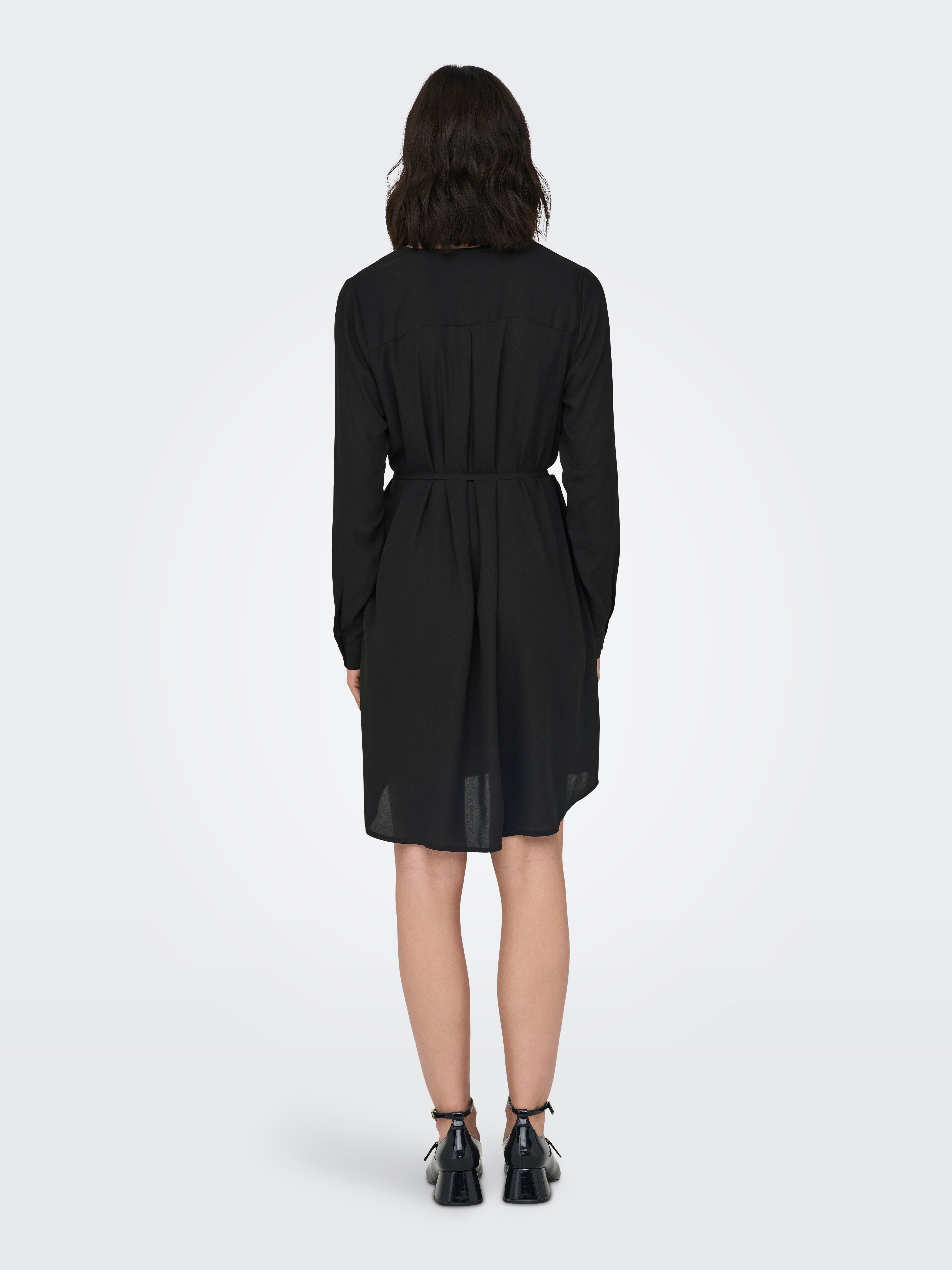 ONLTIANA Kurzes Kleid Black