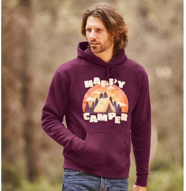 FRUIT OF THE LOOM SC2152 - Sweatshirt Léger à Capuche Double SC2152