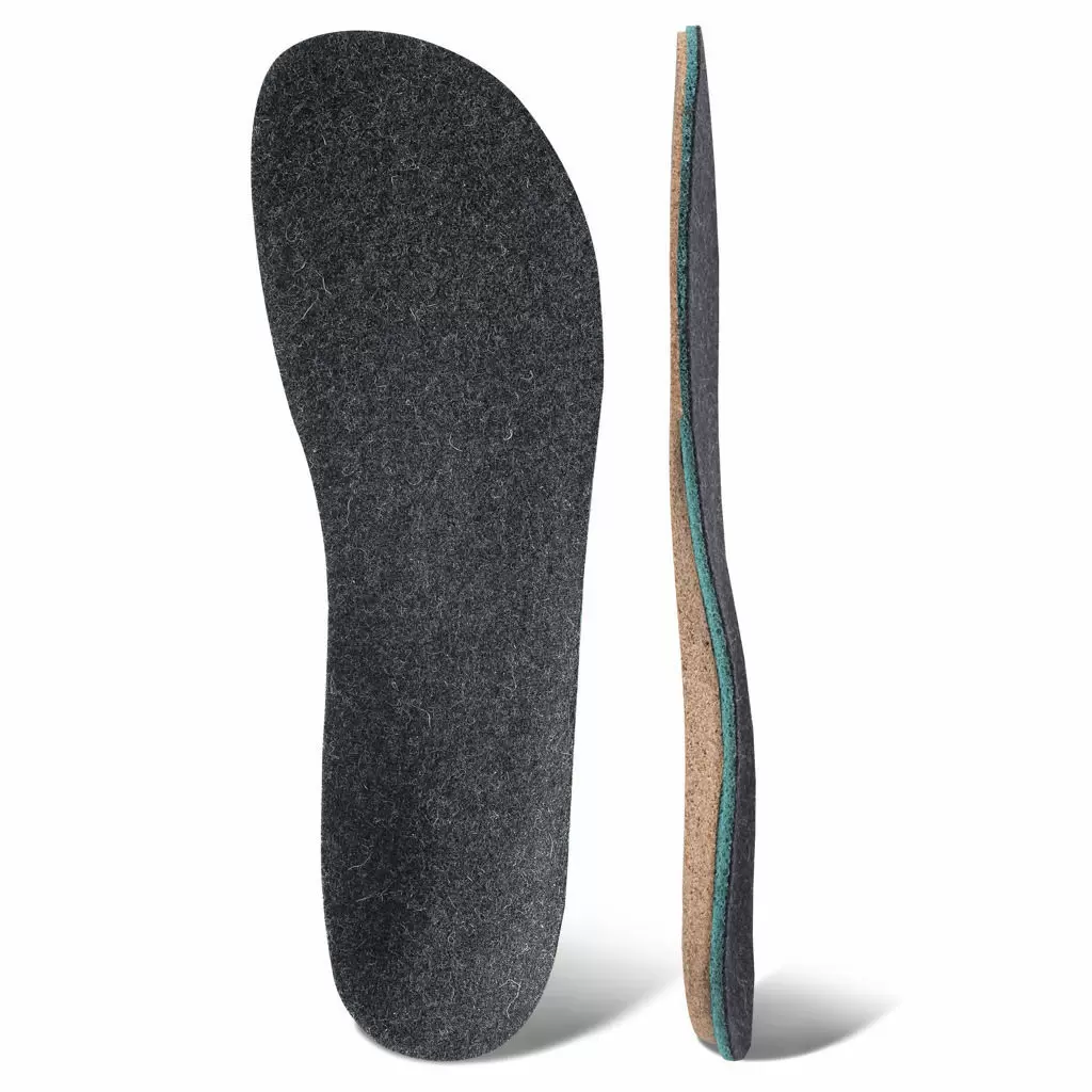 Zubehör - Fussbett Infinity Kork-Fussbett grau