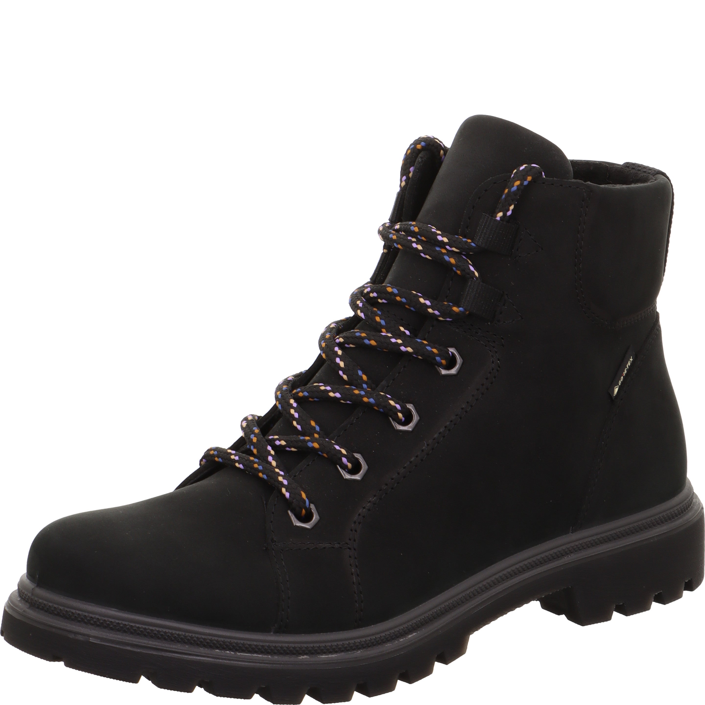 legero MONTA Damen  Schnürboots mit Schnürung - Farbe: Schwarz - Größe: 40