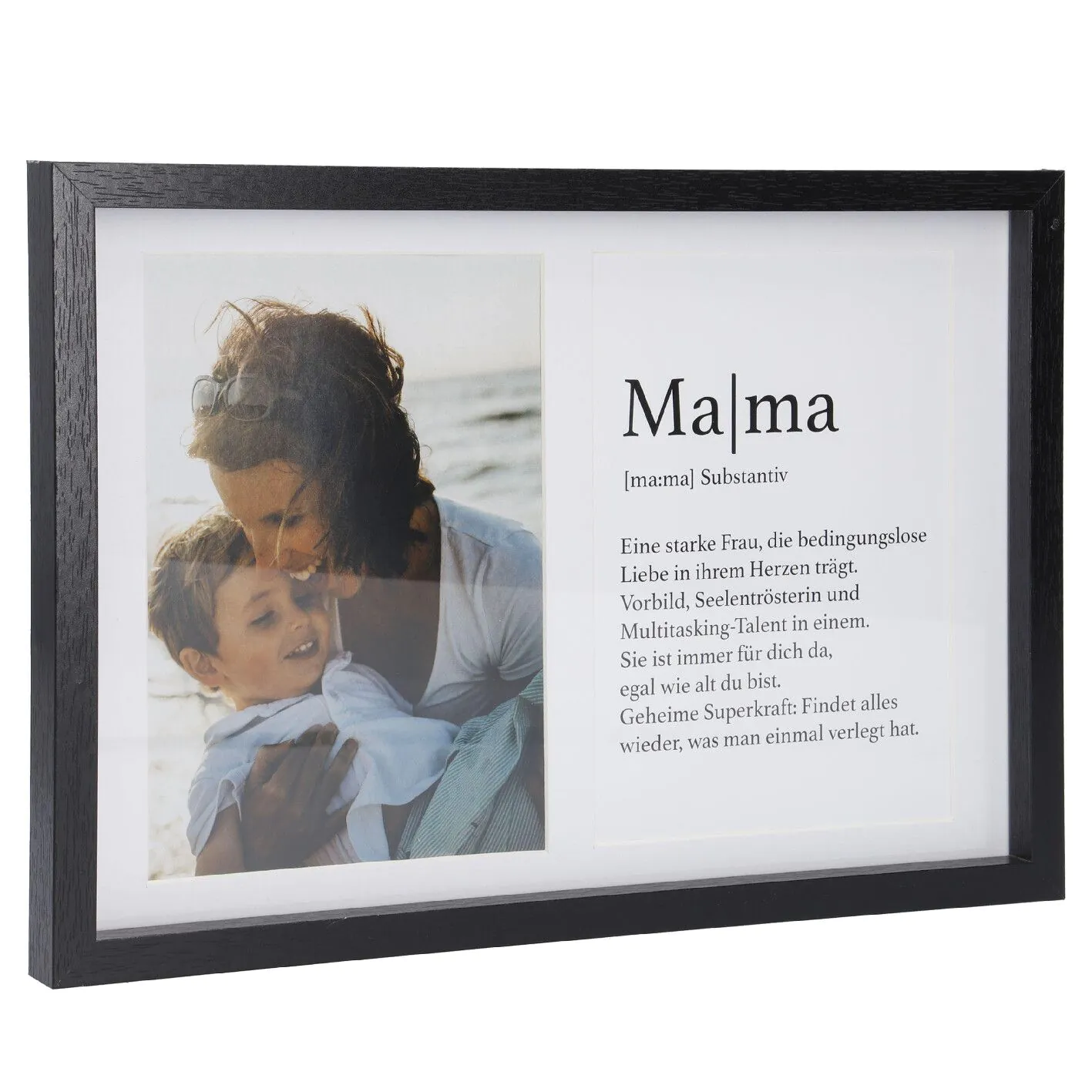 Bilderrahmen mit Spruch, Mama