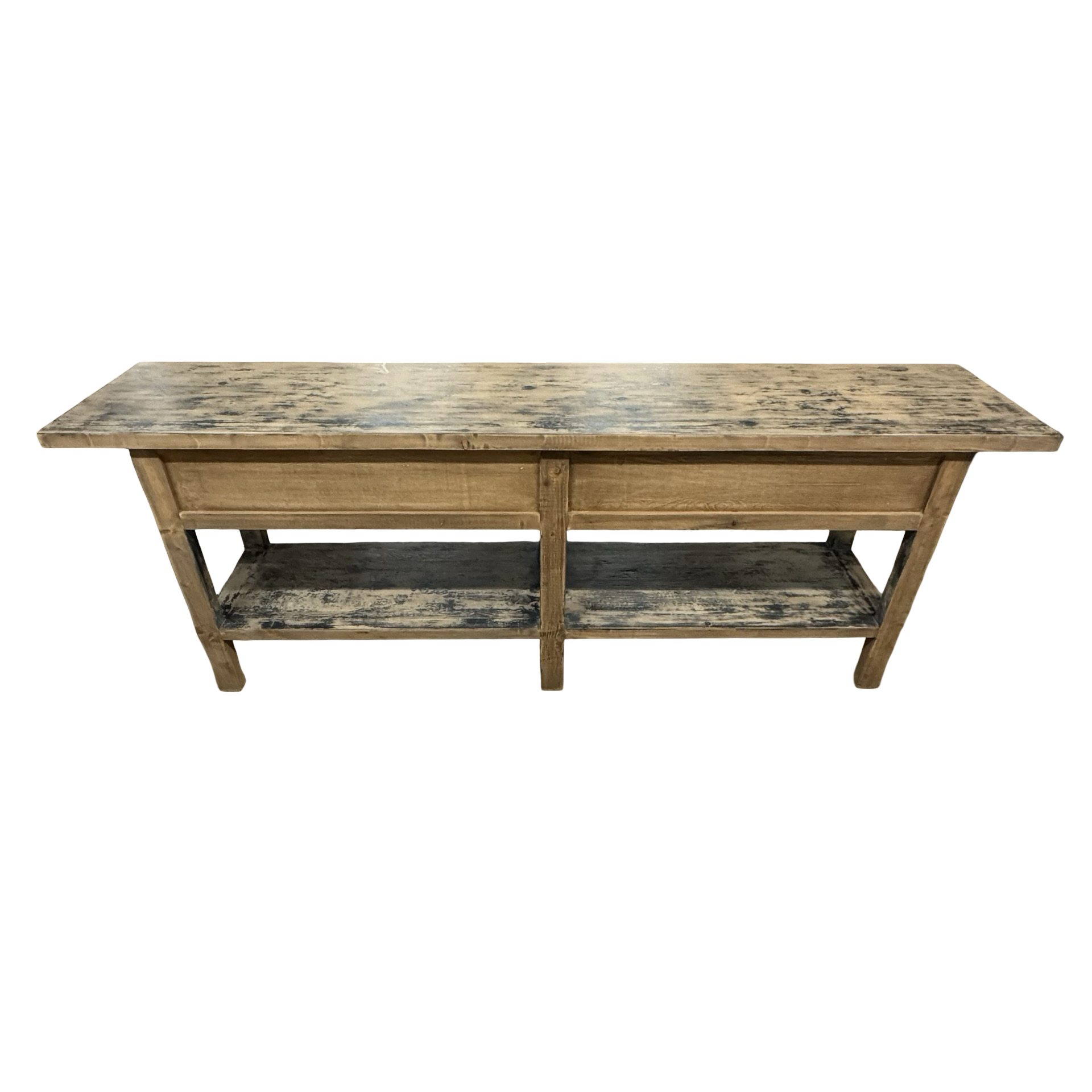 Dressoir zwart finish 4 la en plank uniek