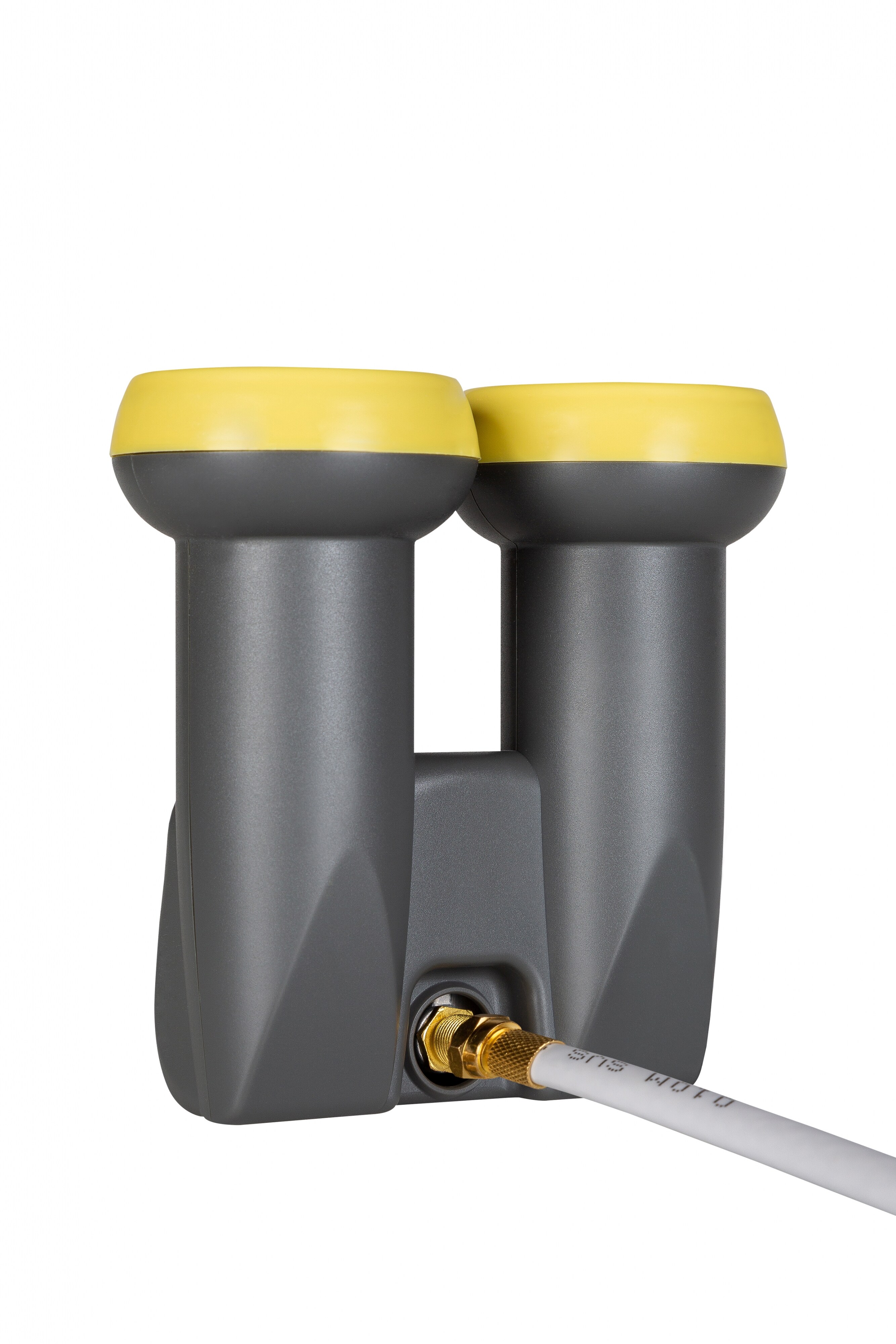 Humax Single Monoblock LNB, 1 Teilnehmer für 2 Satelliten, 0,1 dB