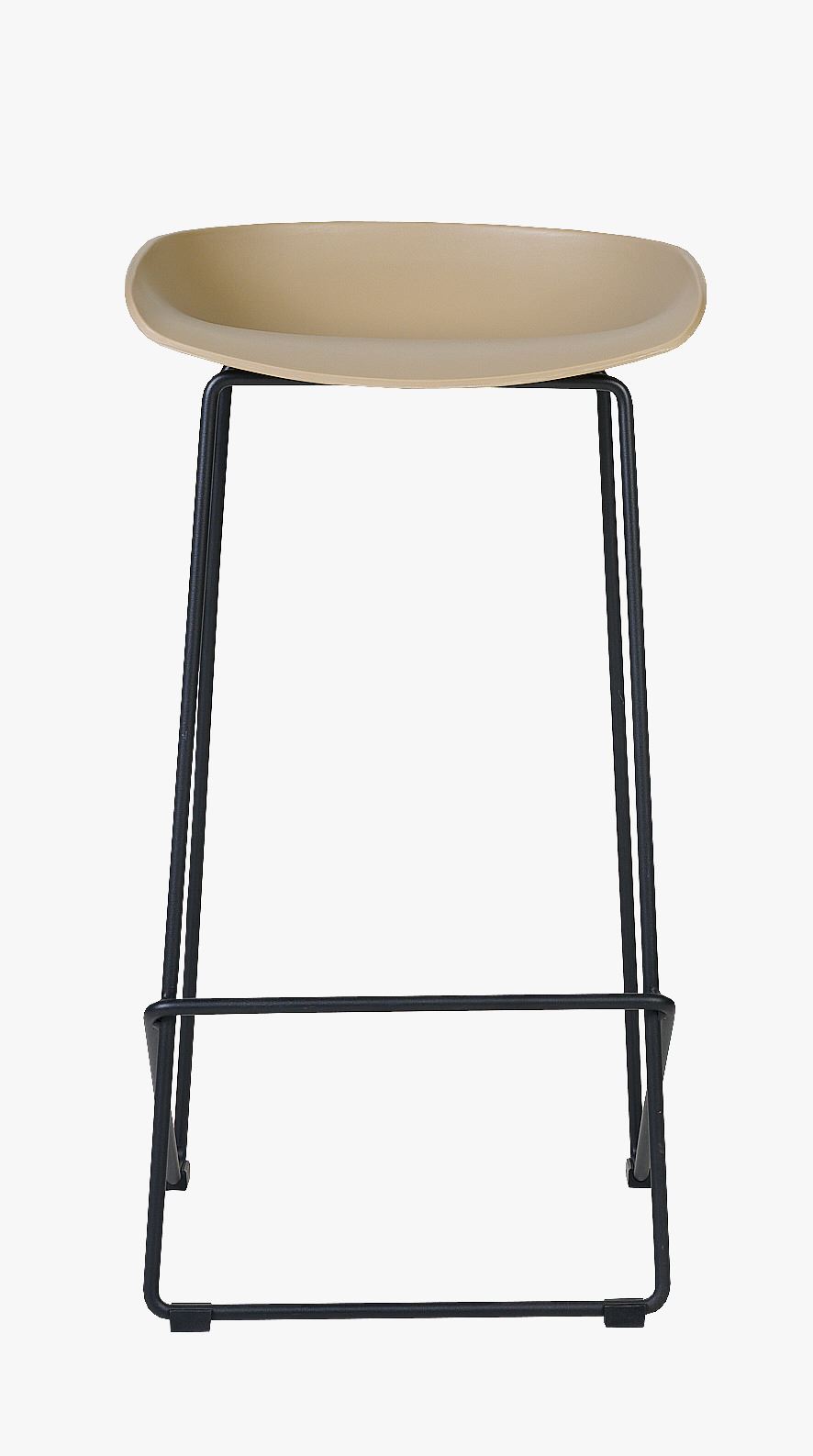 Barstol beige - 44x43x79 cm