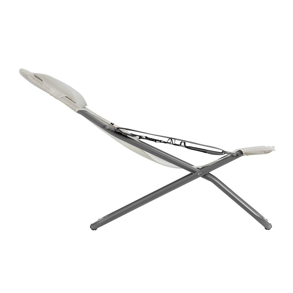 Mehrpositions-Klapp-Liegestuhl Transabed Batyline® Iso Beige Seigle