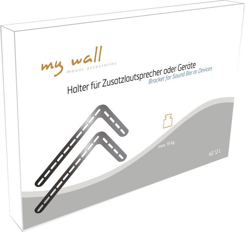 My Wall Soundbar beugel / zwart