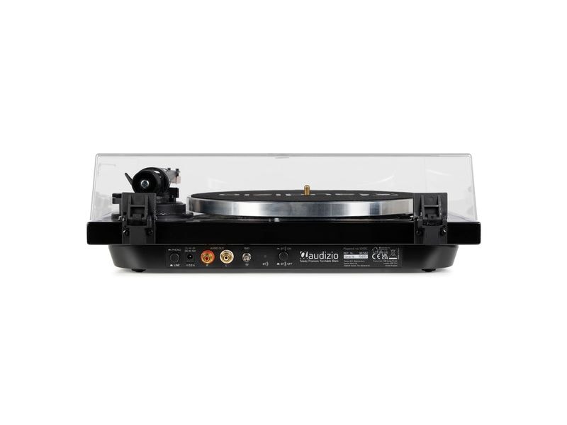 Audizio Plattenspieler Toledo Schwarz Premium-HiFi-Plattenspieler