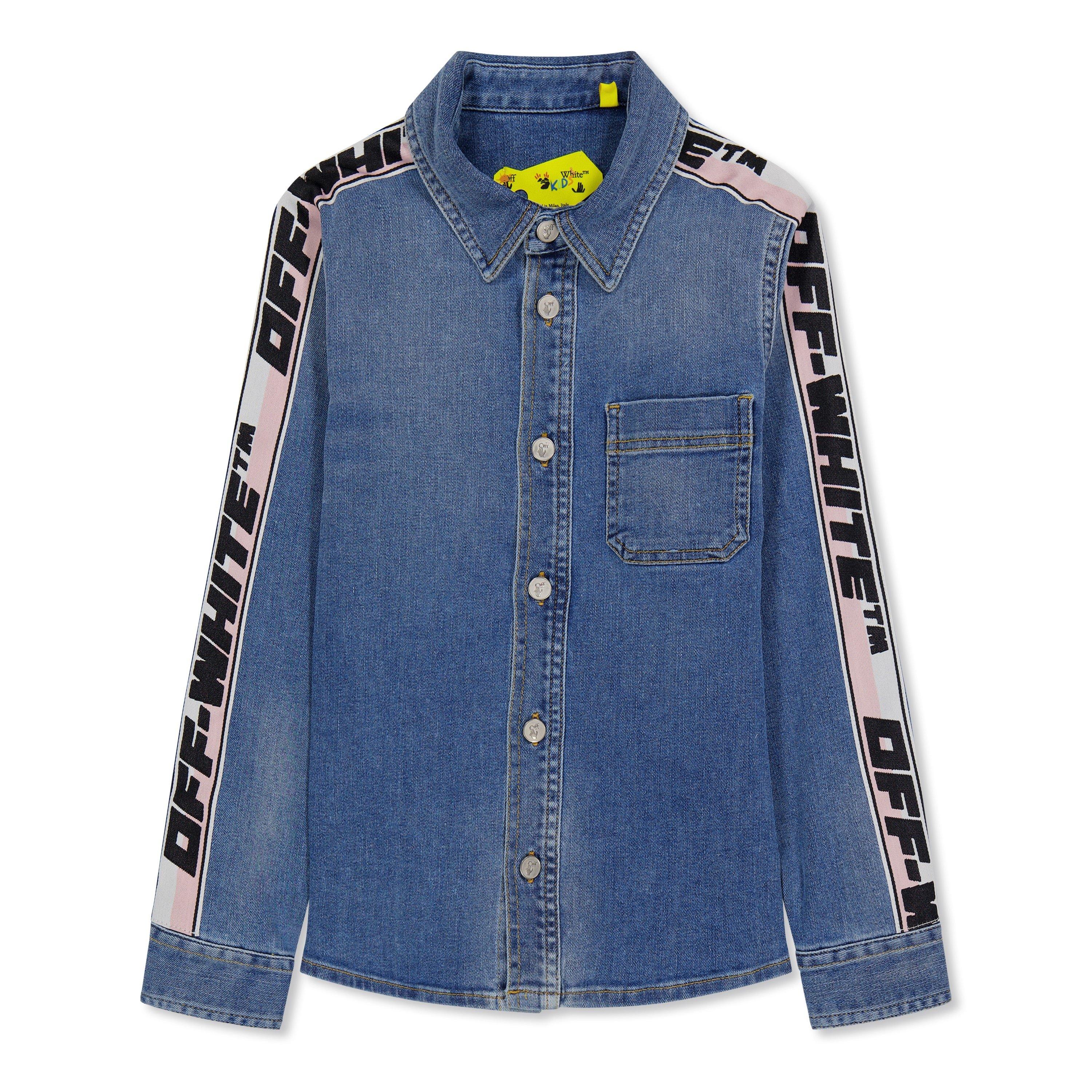 Off White Denim Shirt Juniors
