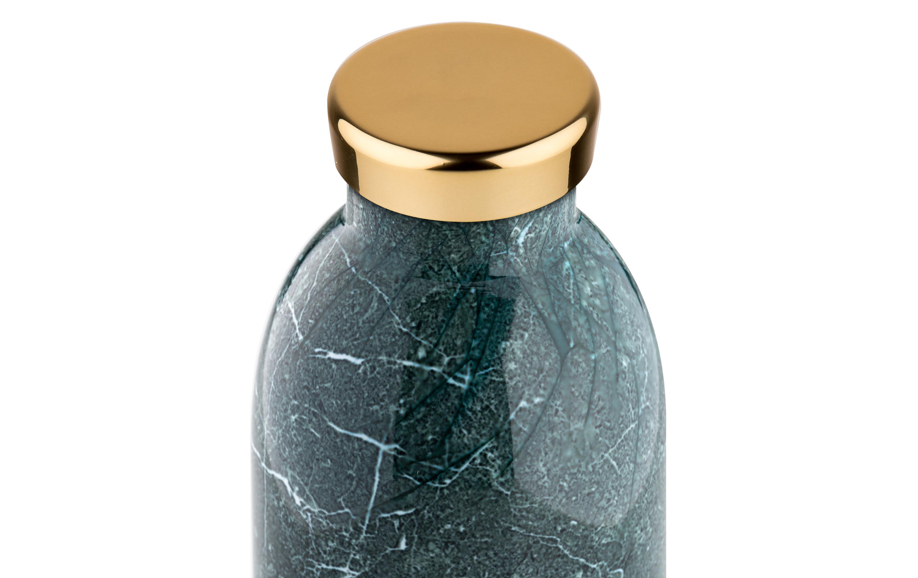 Thermosflasche Clima 500 ml, Green MarbleIsolierflasche mit doppelwandiger Edelstahlisolation