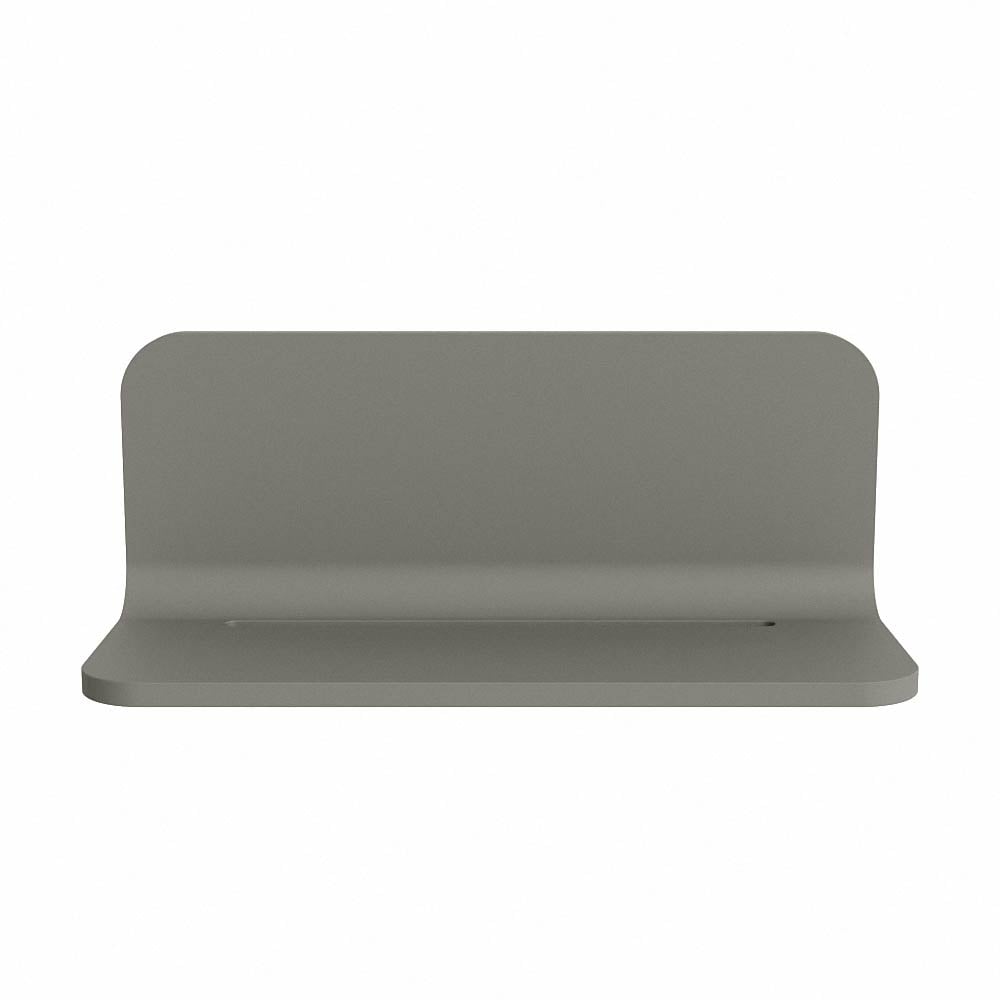 Mondiaz Spot spiegel rond Ø30cm met planchet smoke