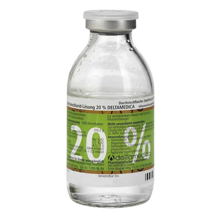 Kochsalzlösung 20% AlleMan, 20X100 ml
