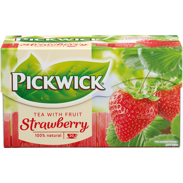 Pickwick Aardbei Fruit Thee 20 Stuks