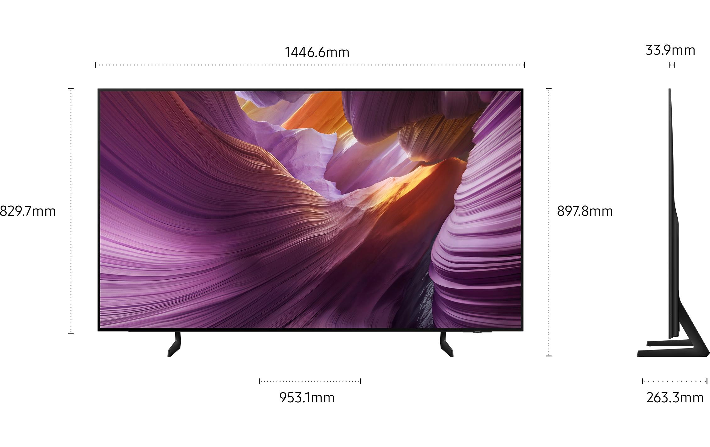 TV QE65S85F 65'' S85F OLED 4K AI TV, 2025<br>120 Hz, 4K (3.840 x 2.160), NQ4 AI Gen2 Processor, 20W 2CH